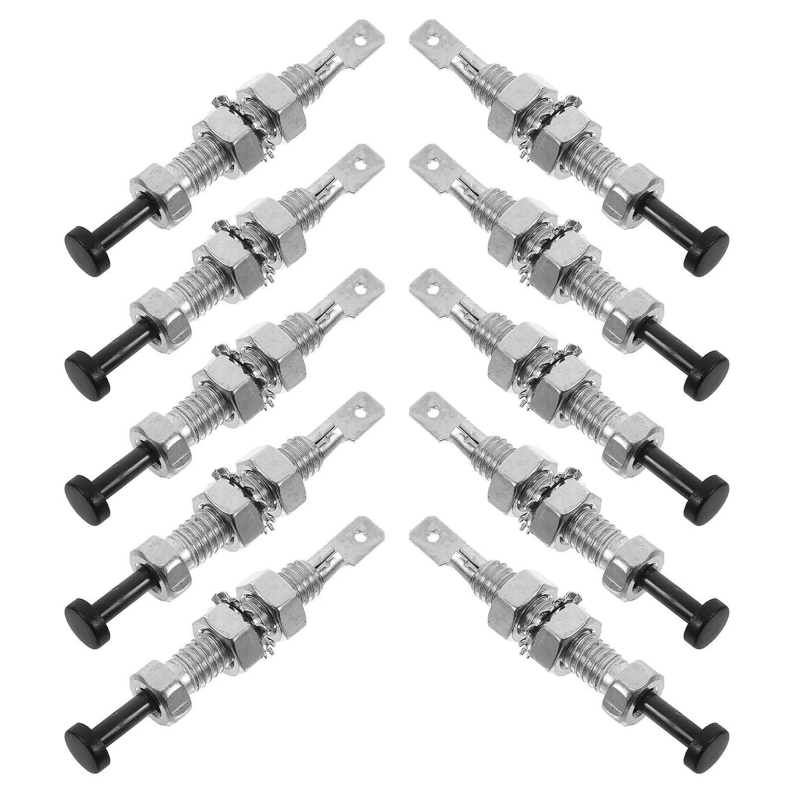 Lot de 10 interrupteurs de porte de voiture réglables, interrupteurs d'éclairage de porte automobile, lampes indicatrices intérieures de véhicule pour une fiabilité accrue