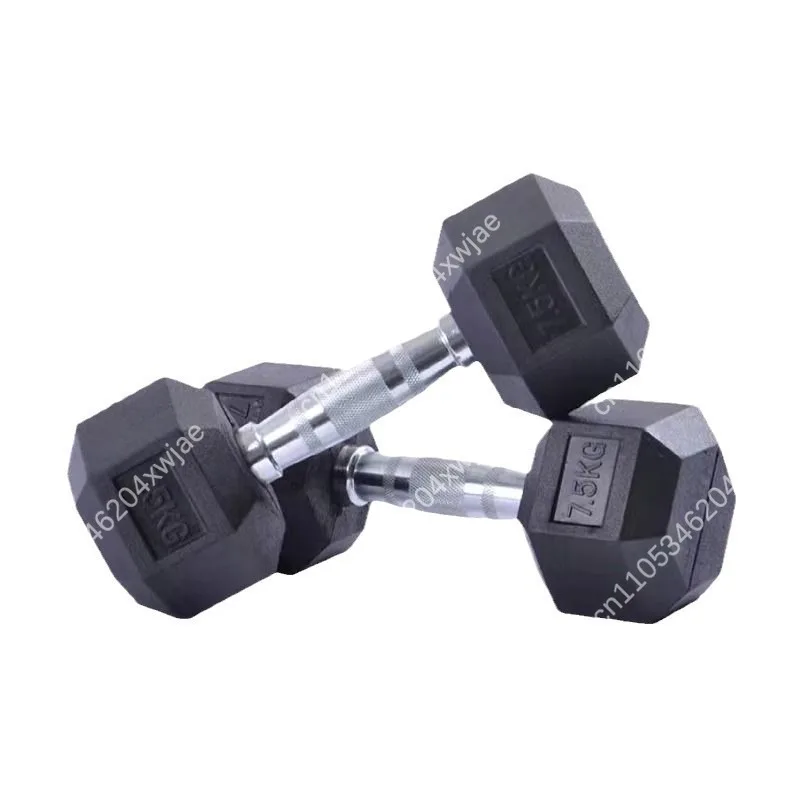 Juego de Mancuernas de Hierro Fundido Sólido de 2.5, 5, 7.5 y 10 kg para Entrenamiento de Fuerza en Casa, Gimnasio y Fitness