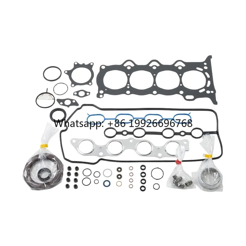 

Steal Cylinder Head Gasket Kit for Toyota for Yaris Belta Vios Rumion Urban Cruiser ETIOS-Made of Steel & Rubber 04111-21234