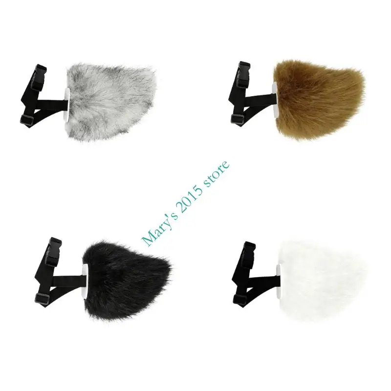 E15f fácil anexar peça traje cauda coelho pelúcia para crianças vestir-se jogos design seguro festa role play