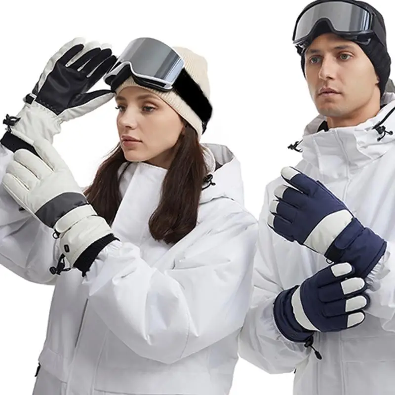 

Мужчины женщины лыжные перчатки зимние перчатки сноуборд перчатки с сенсорными экранами для бега