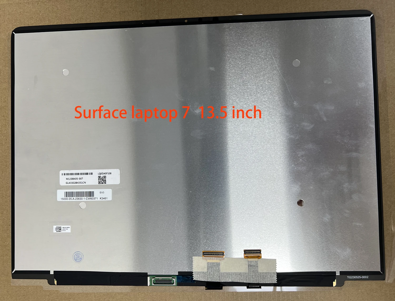 Display for Microsoft Surface Laptop 7 LCD display touch screen glass sensor digitizer LED assembly panel