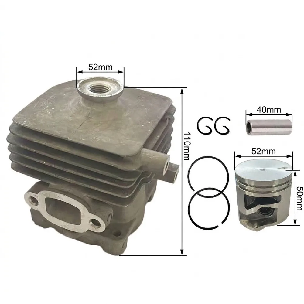 34mm Bore Cylinder Kit Includes For Piston Rings Gudgeon Pin Circlips for HS82 HS82R HS82RC HS82T HS87 HS87R HS87T