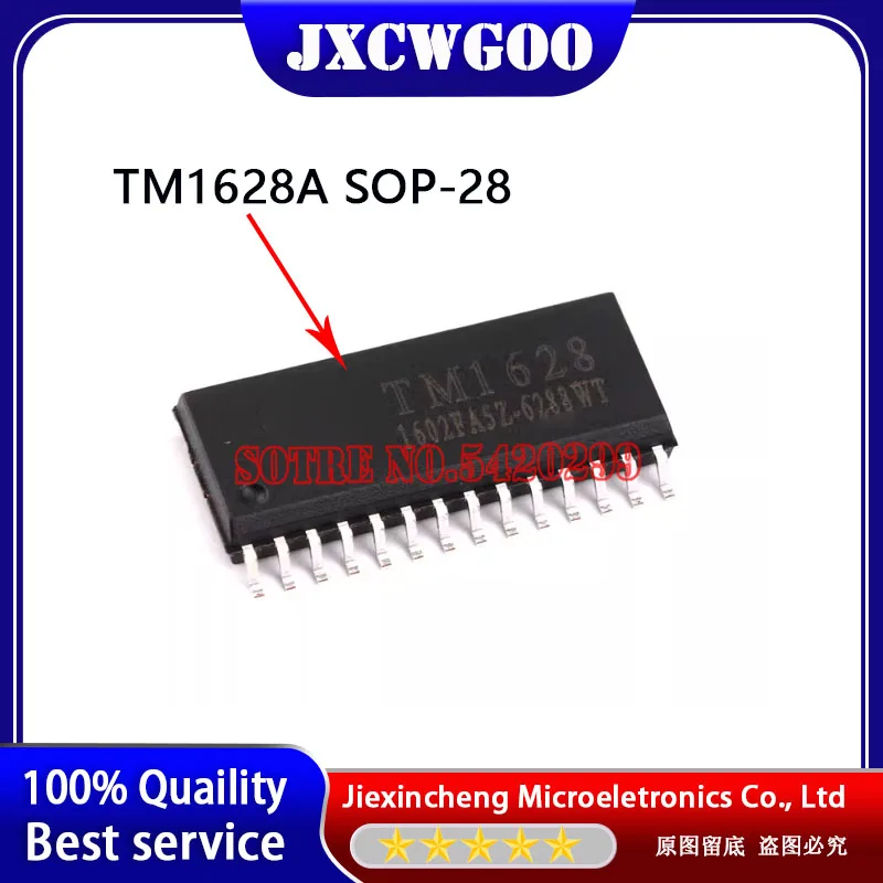 (10Pieces)  TM1628A TM1628 SOP-28 New orignal