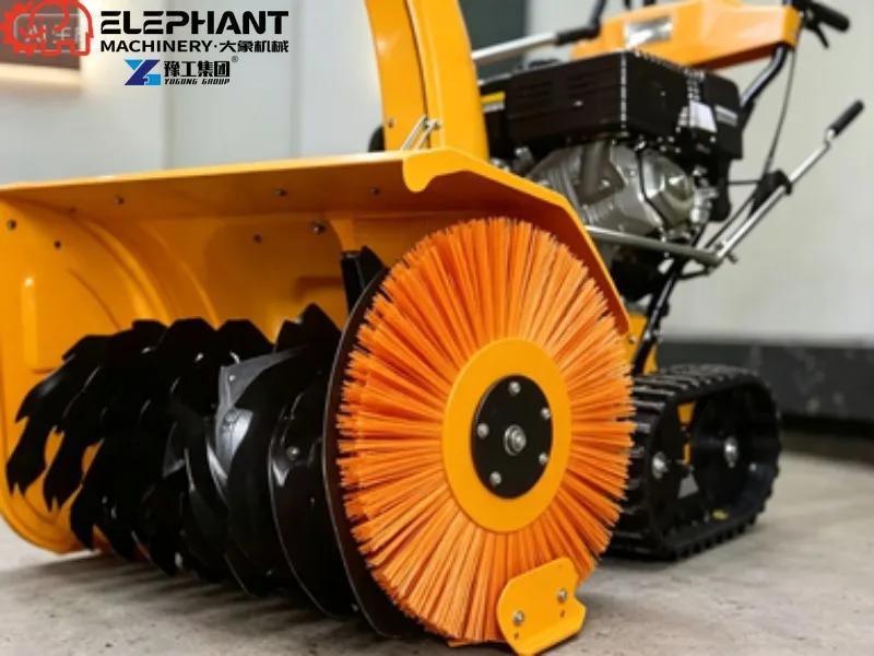 Walk-Behind Wheeled Snow Blower Self Propelled Snow Thrower For Driveway Sidewalk Residential Snow Clearing