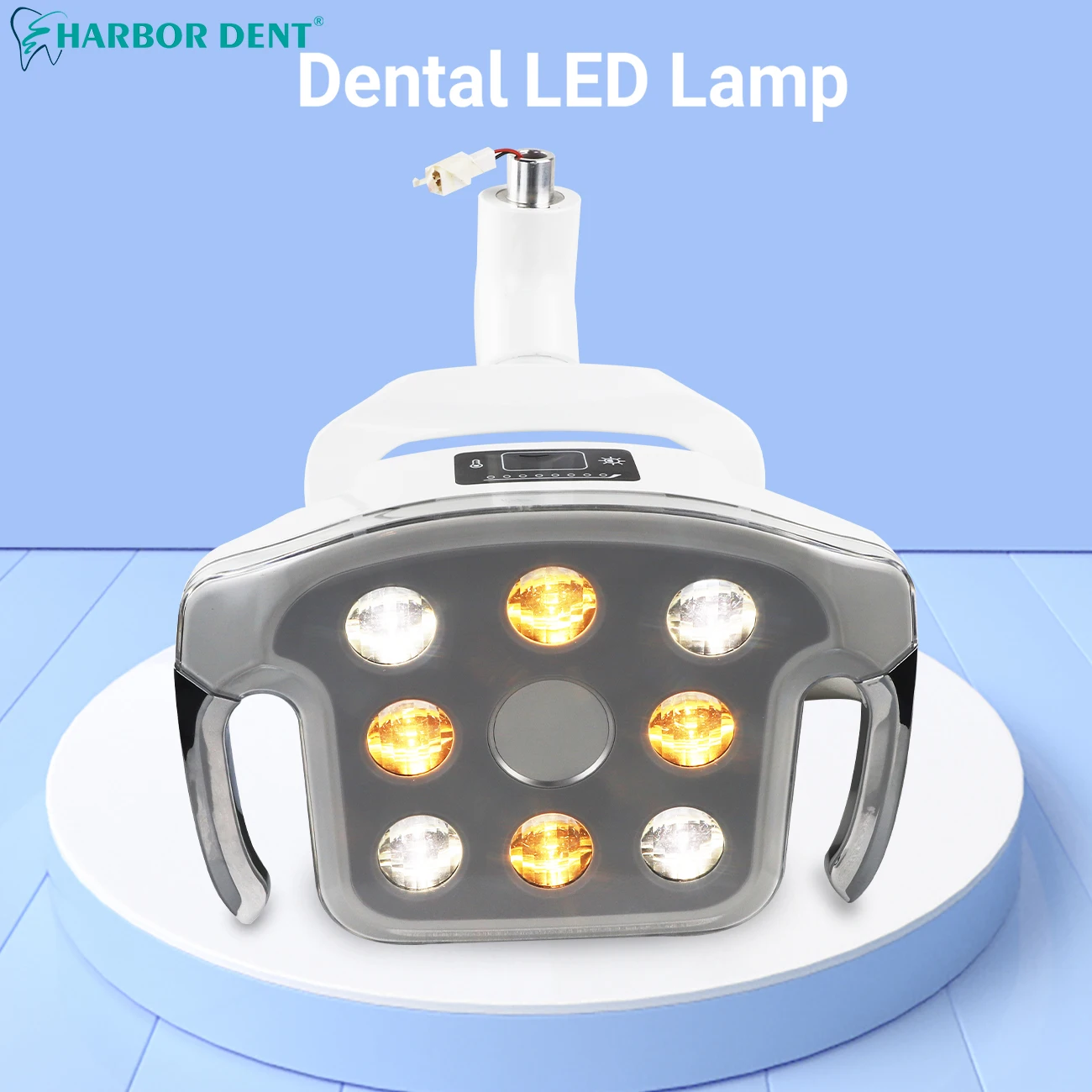 8LED Dental Oral LED Lamp Operation Lighting Dental Chair Cold Light Shadowless Induction Lamp Dentistry Chair Light Tools