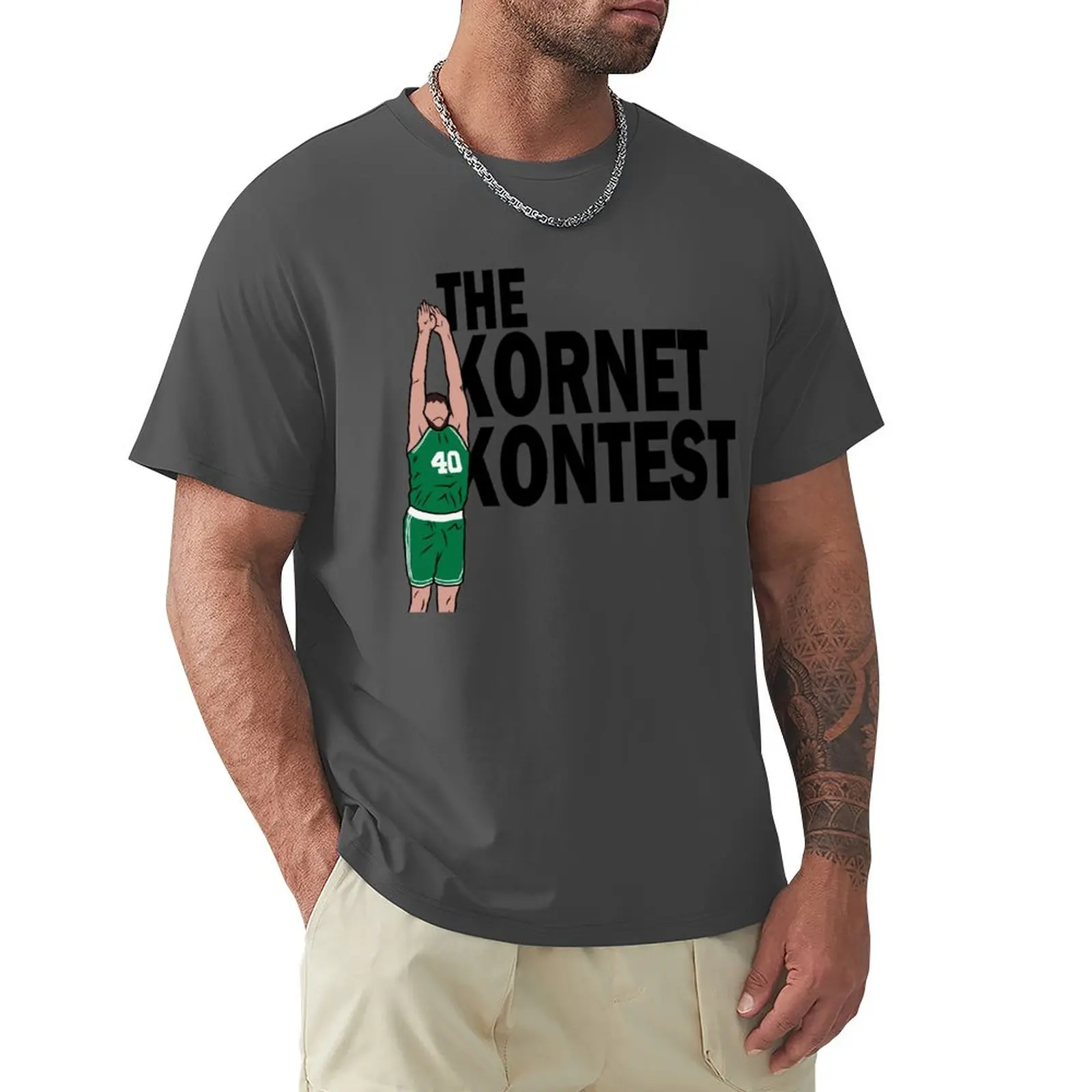 

The Kornet Kontest T-Shirt anime clothes sweat shirts blank t shirts T-shirt short mens graphic t-shirts big and tall