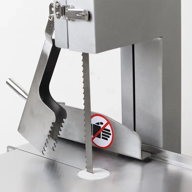 Professional Commercial Bone Saw Machine for Frozen Fish Beef Meat Steak Cutting Machine for Butcher Shop Processing Tool
