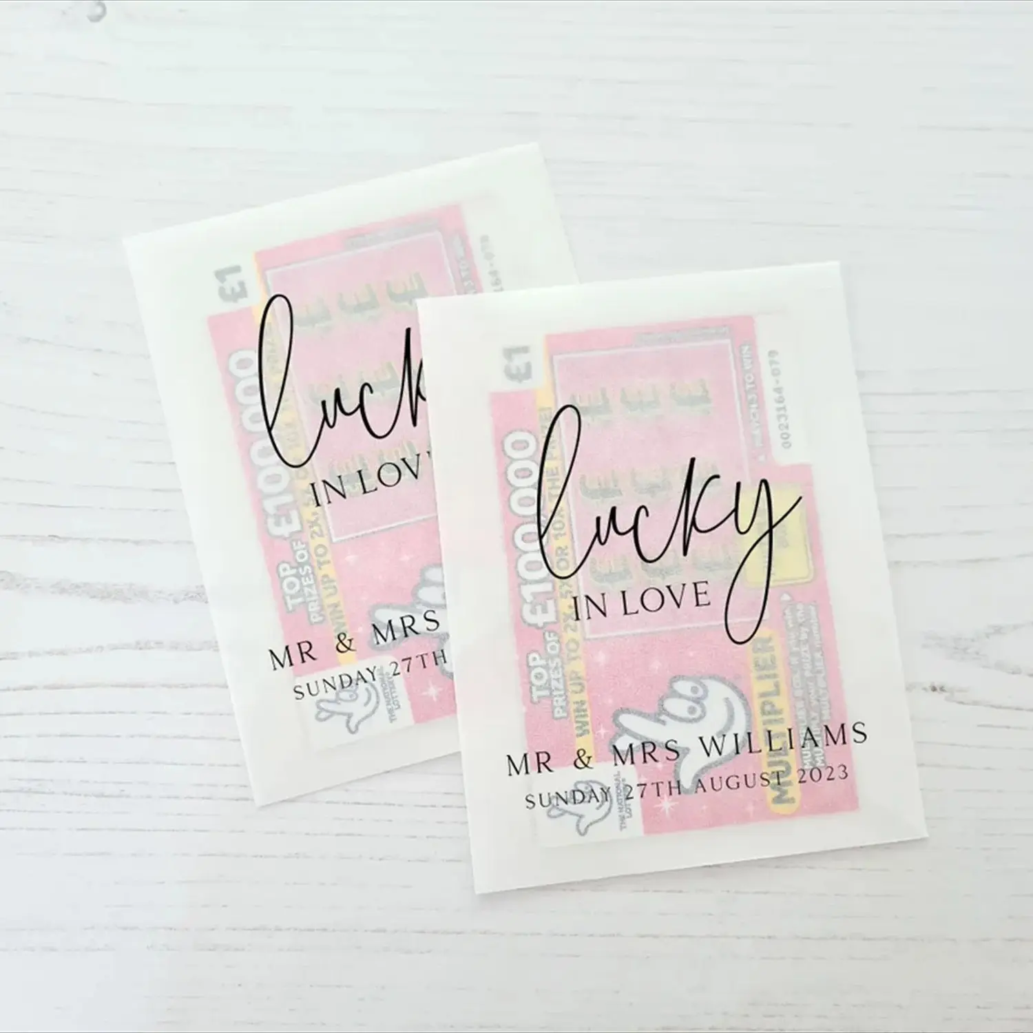 กระเป๋าเก็บบัตรกันรอยขีดข่วนสำหรับงานแต่งงานแพ็คเก็ตของชำร่วยโชคดีมีความรัก-100% แก้วย่อยสลายได้ถุงของชำร่วยงานแต่งงาน