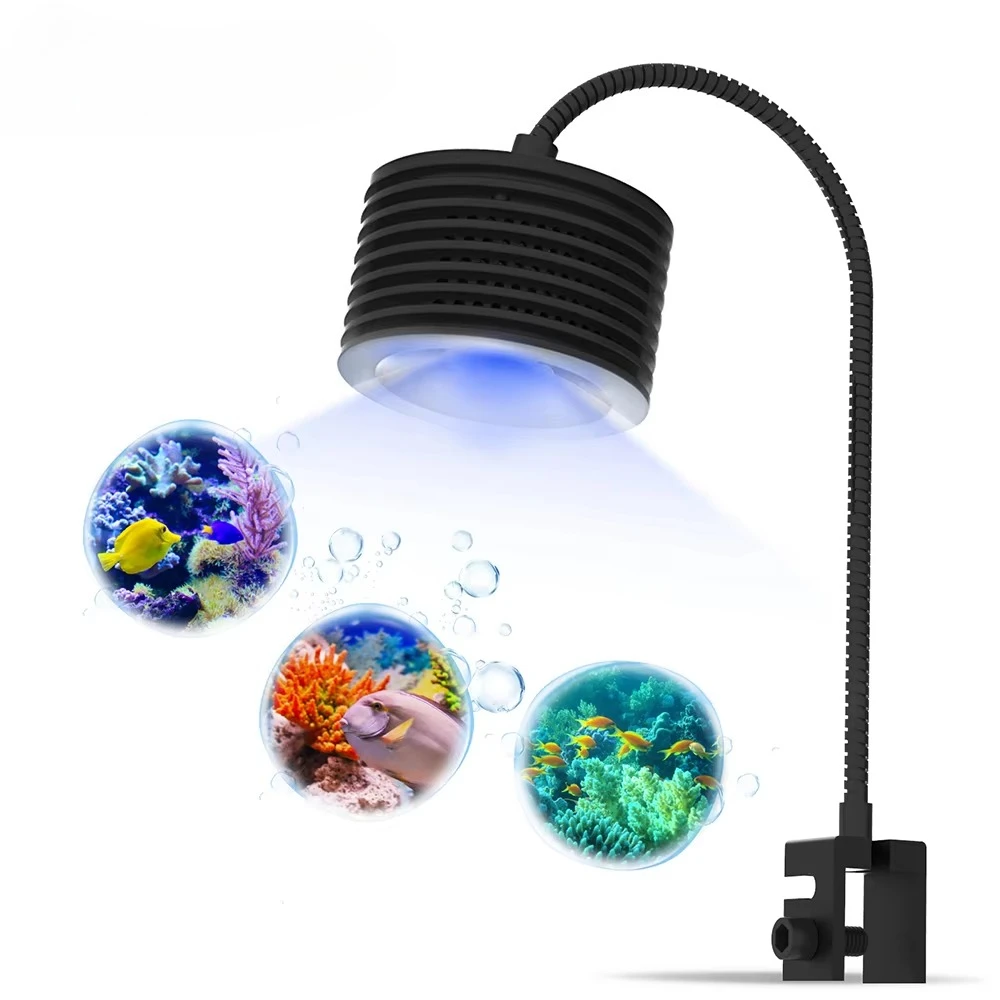 20 Full Spectrum Remote Control Dimmable 16w Seawater Light Emitting Diode Aquarium Light for Nano Reef Fish Tank