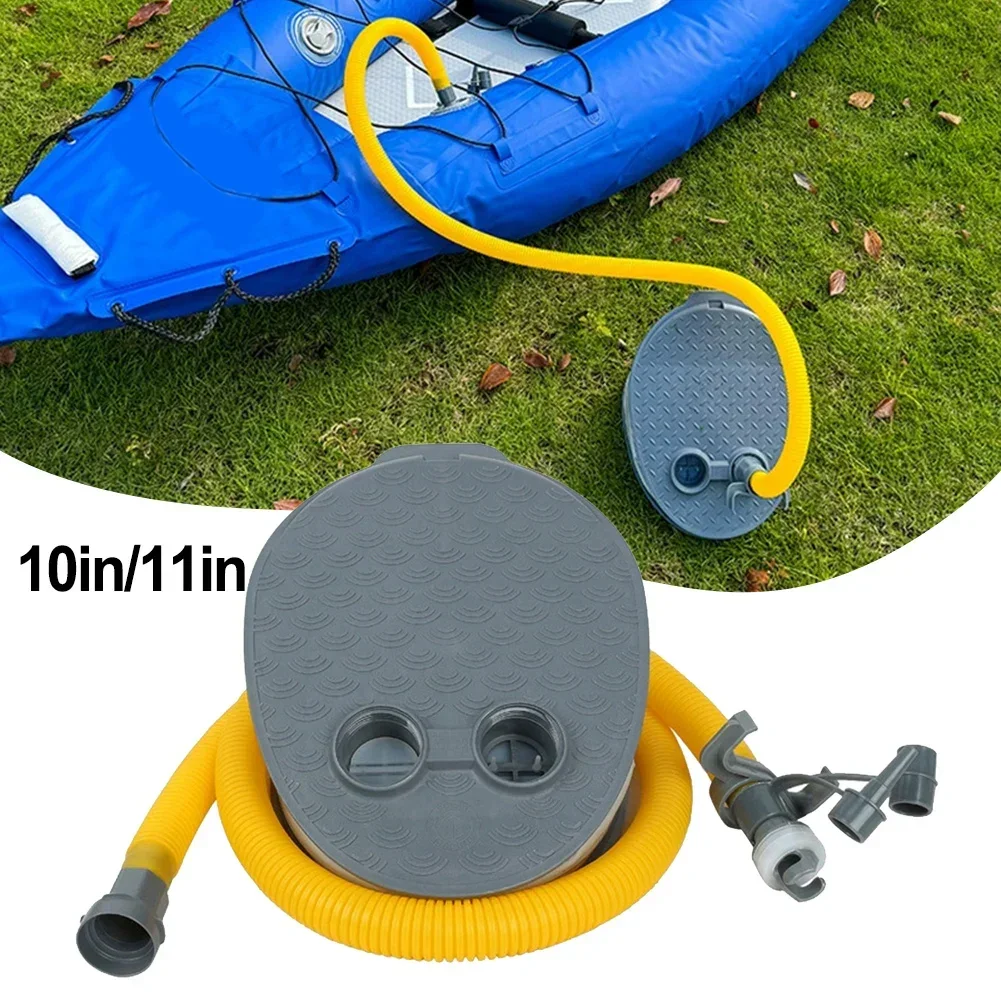 

Yacht Foot-powered Air Pump 10/11 Inch Inflation Pump Camping Mattress Surfboard Inflatable Boat Inflator Accessories