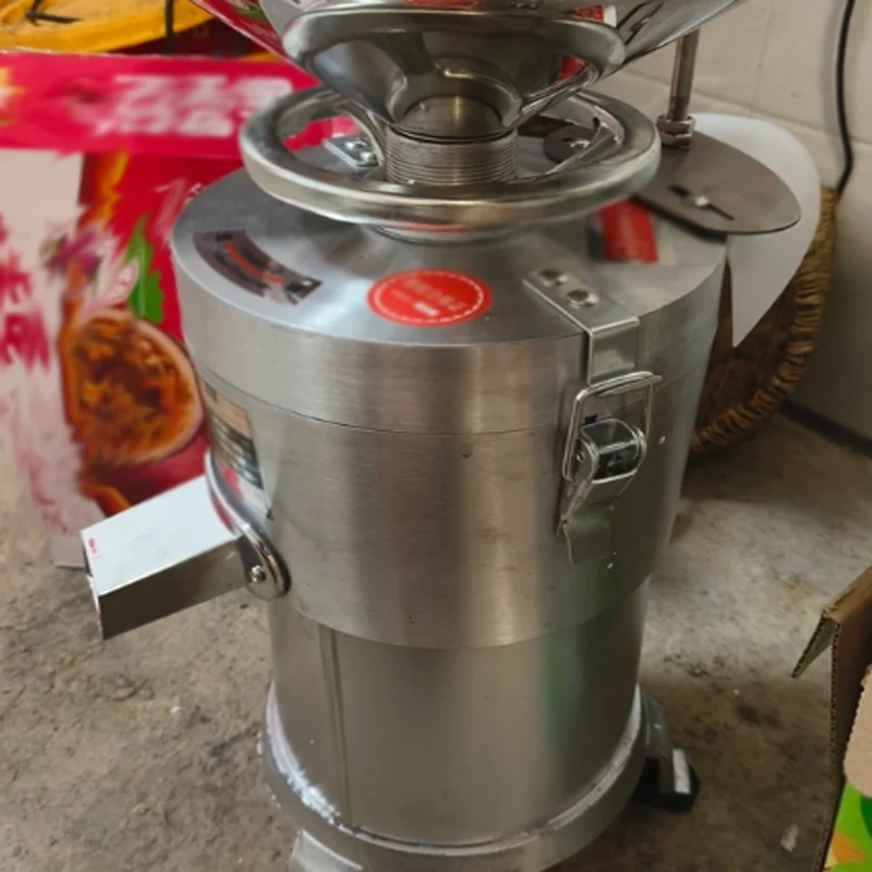 Commercial Soya Milk Machine Stainless Steel Soy Milk Maker 220v Electric Dregs Slurry Separate Soybean Milk Machine