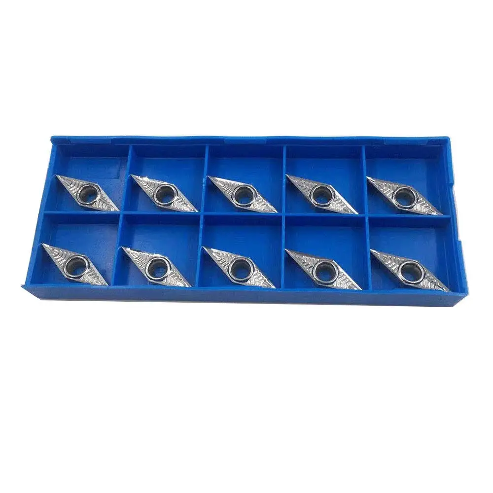 Für Aluminium VCGT160402-AK/ VCGT160404-AK/ VCGT160408-AK externen index ier baren Hartmetall-Aluminium einsatz
