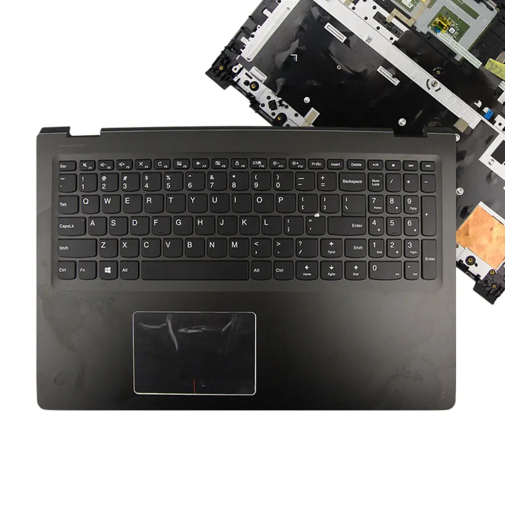 With Backlit Keyboard & Touchpad Palmrest Case For Lenovo FLEX 4-15 YOGA 510-15