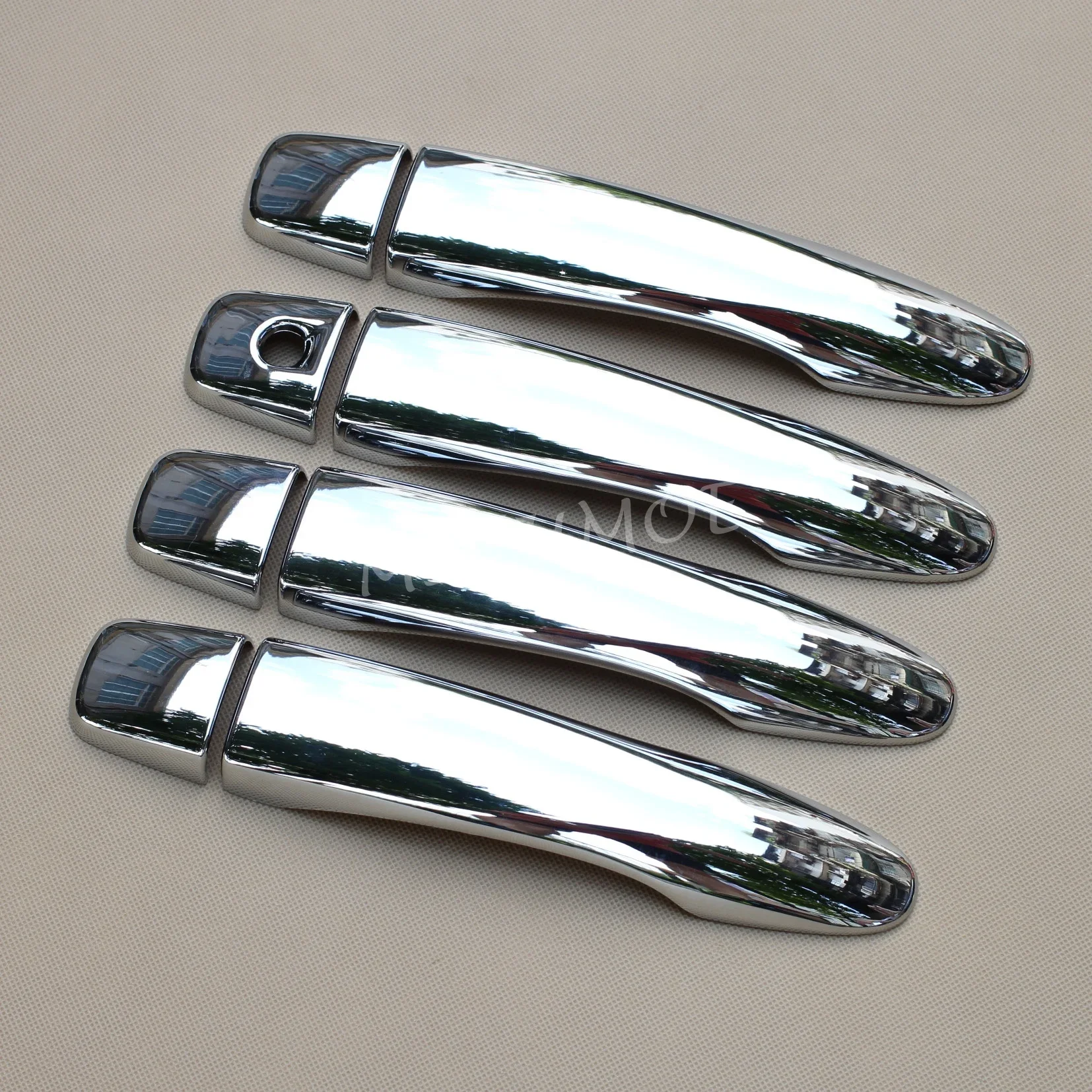 For Nissan Qashqai J11 2014-2021 / Rogue Sport 2017-2022 Chrome Exterior Door Handle Cover Protector Trims 8Pcs