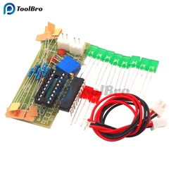 LM3915 DC 9V-12V 10 LED Sound Audio Spectrum Analyzer Level Indicator Kit DIY Electoronics Soldering Practice Set Laboratory