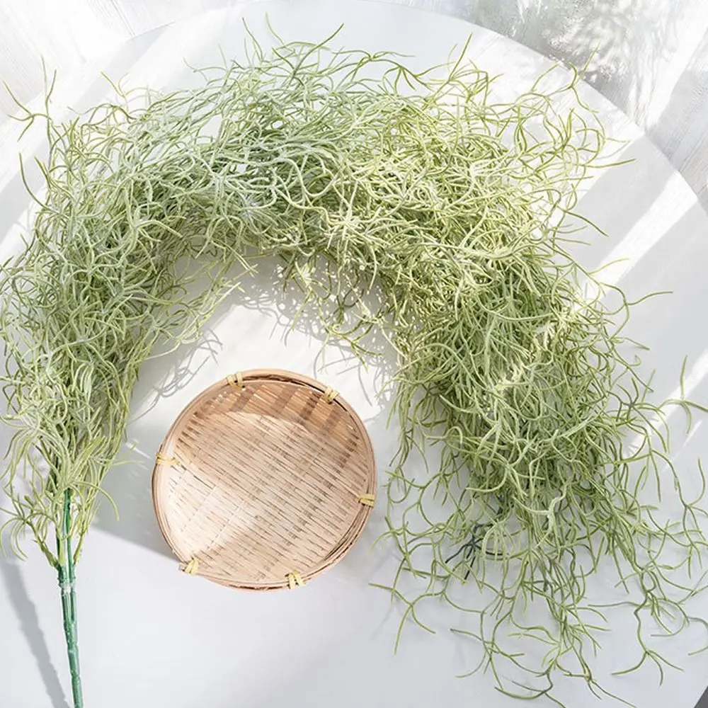 

91cm Artificial Air Grass Green Plants Elegant Real Touch Artificial Vine Grass Succulents Handmade Plastic Fake Plants