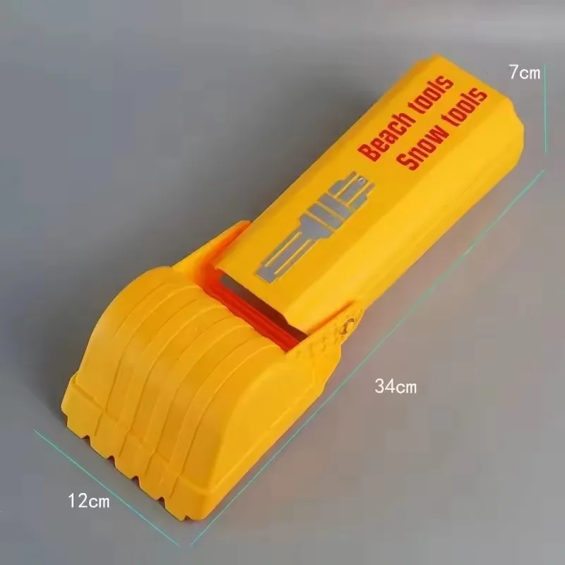 1 قطعة لعبة حقل الثلج على الشاطئ اللعب مع معاول الرمل أدوات يدوية للأطفال حفر الرمال رياض الأطفال حمامات الرمل اللعب مع معاول الرمل #6