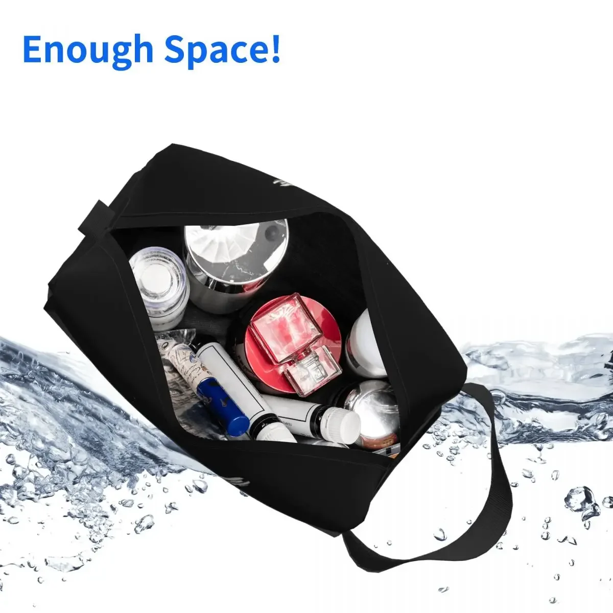 Taekwondo Kick Cosmetische Tas Vrouwen Mode Grote Capaciteit Vechter Martial Arts Make-Up Case Schoonheidsopslag Toilettassen