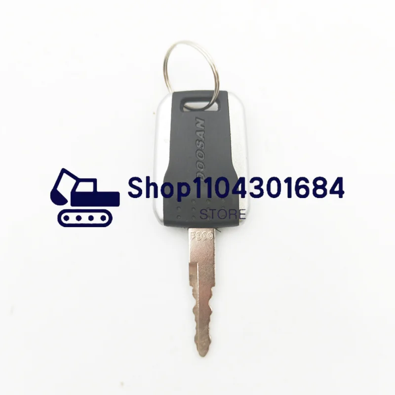 1 PCS F900 Key for Deawoo Doosan Bobcat Terex Excavator Heavy Equipment Ignition Start Switch Door Lock Fit E80