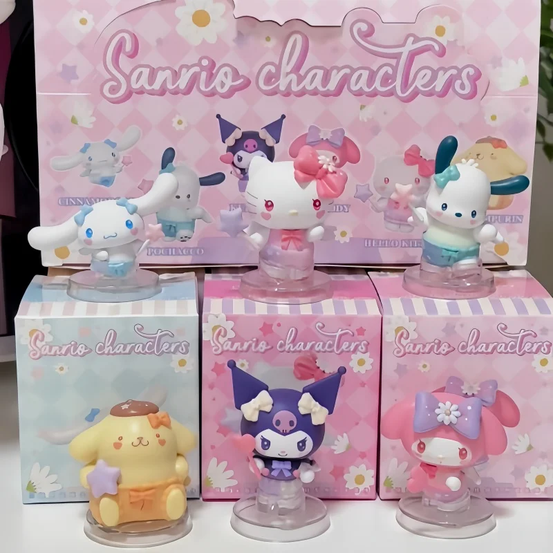 

Sanrio Authentic Little Cupid Magnetic Fridge Magnets Blind Box My Melody Kuromi Hello Kitty Holiday Kids Gift Surprise Ornament