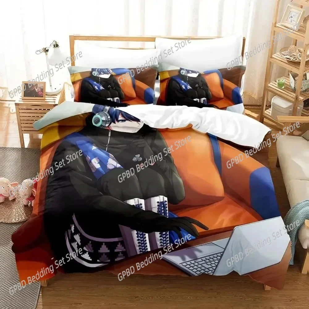 

Anime Technoroid Overmin Bedding Set For Bedroom Soft Modern Bedspreads Comefortable Kids Duvet Cover Quilt Cover And Pillowcase