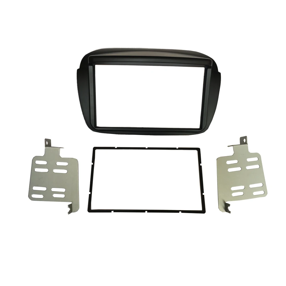 Doppio Din Fascia per FIAT DOBLO Radio CD DVD Stereo Panel Dash Mount installazione Trim Kit cornice cornice cornice