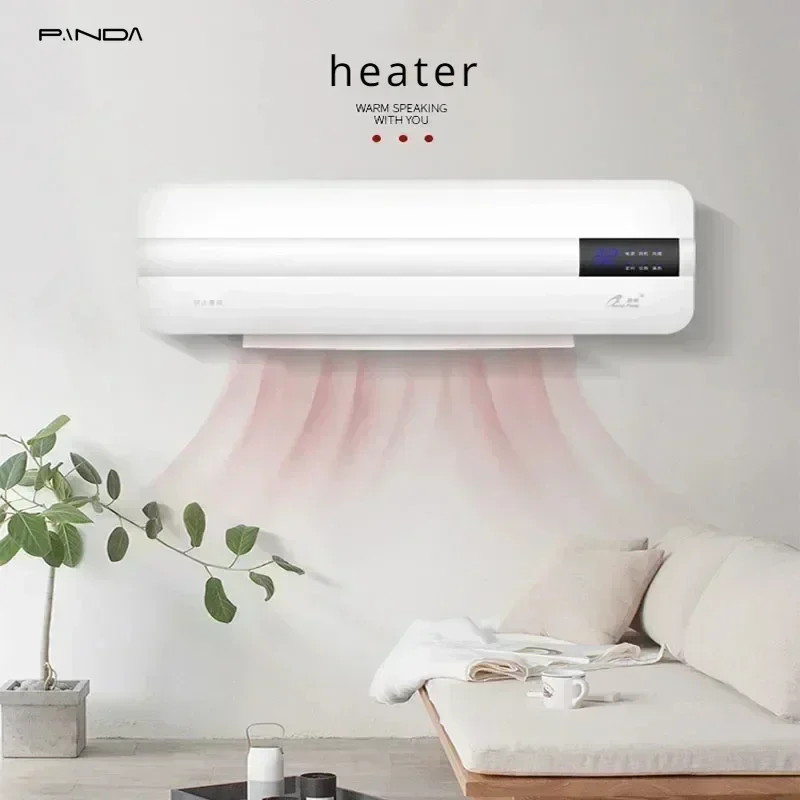 Energy-saving wall-mounted portable heater home dormitory timed installation-free electric heater new model