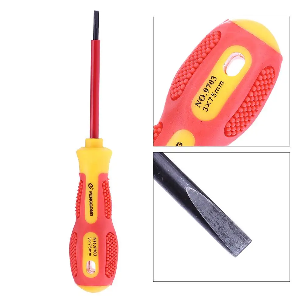 Screwdriver Multi-purpose Electrician\'s Insulated Electrical Hand Screwdriver Appliances Repair Tool Household Repair Hand Tool