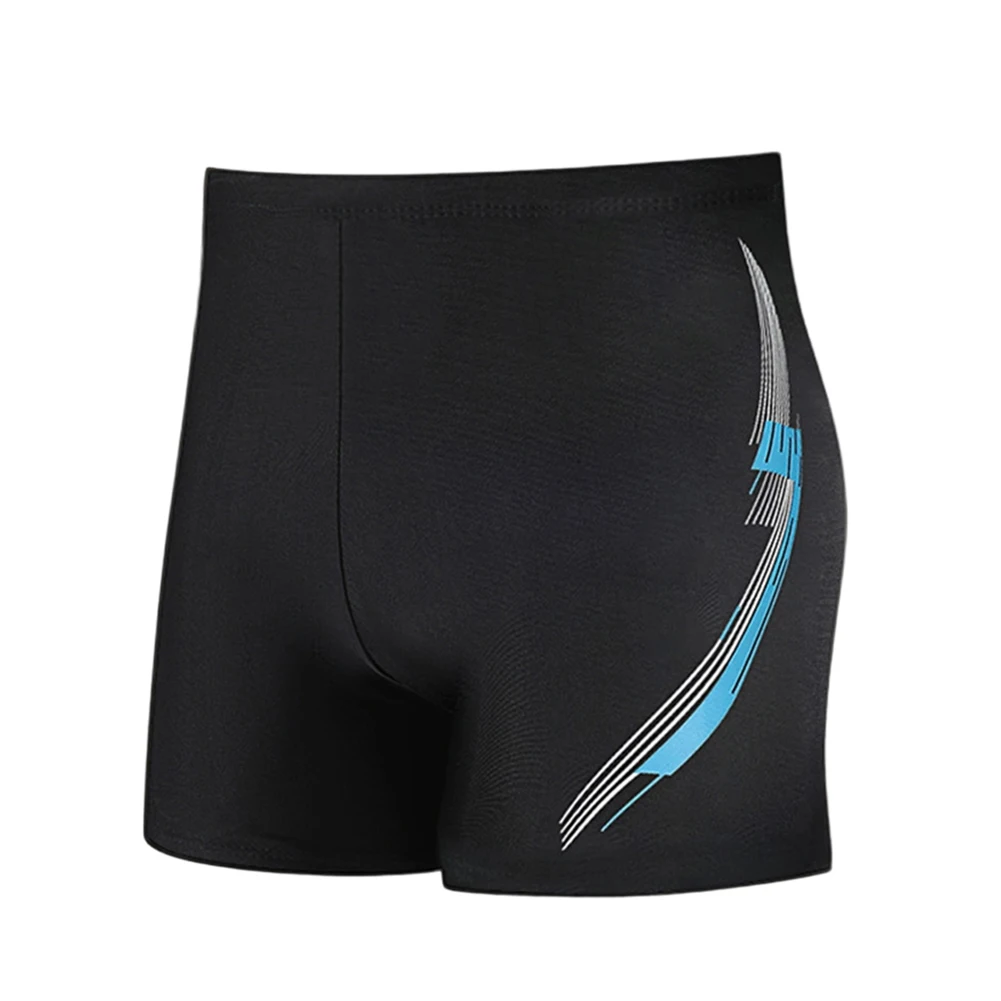 Swimming Trunks for Men with Elastic Waistband Quick Dry Material and Stylish Print for Warm Season Activities