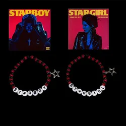 Starboy/Stargirl bracelets Couple y2k handmade