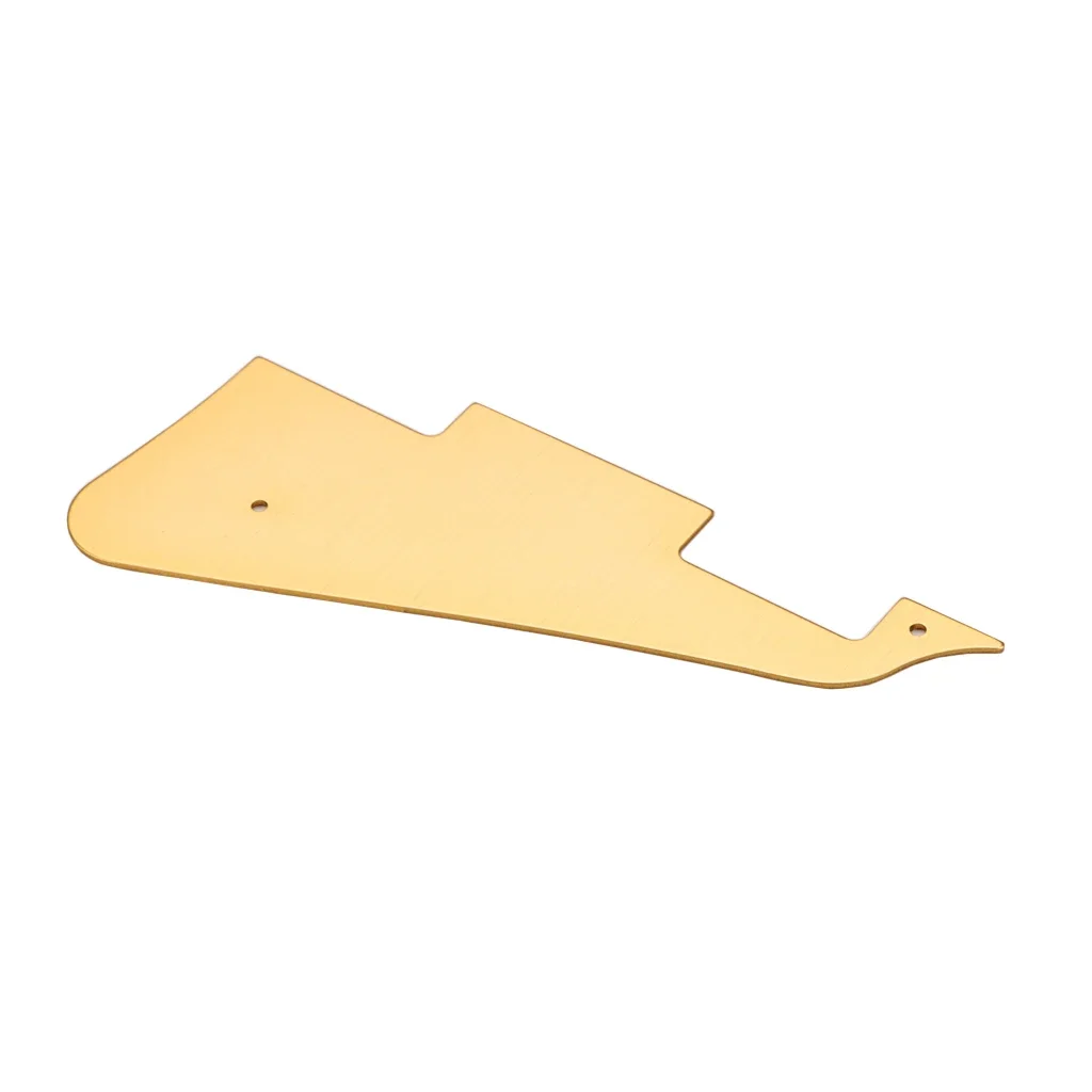 Bronz/Silver/Gold/Black Metal LP Electric Guitar Pickguard Scratch Plate Fits for LP Style Guitar Pickguard Replacement