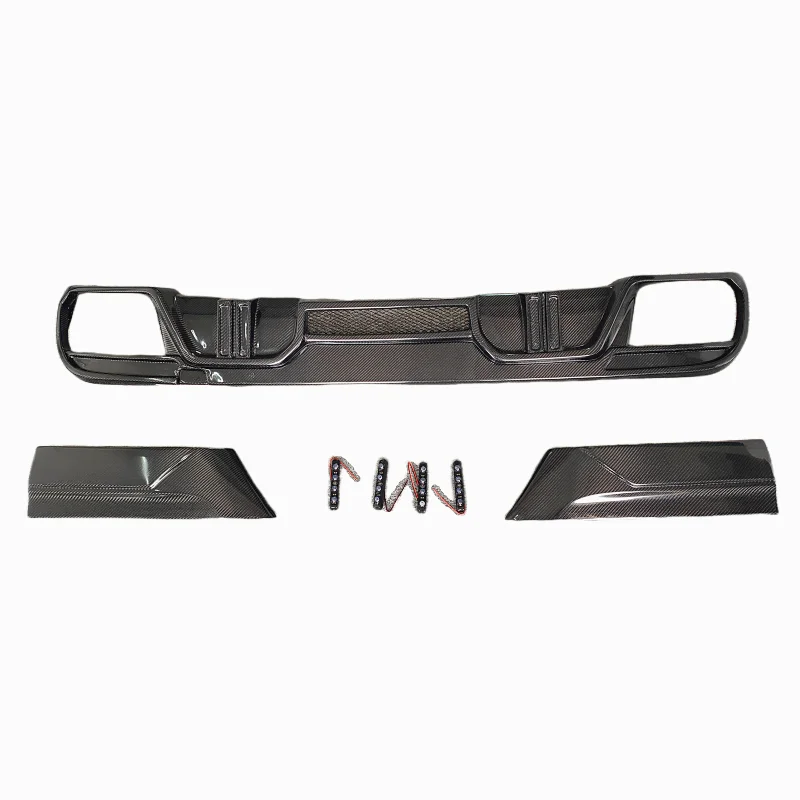 

Automotive Components for BMW F96 X6M Upgraded Carbon Fiber Body Kit for BMW F96 X6M Rear Bumper LD Style Diffuser 2020+