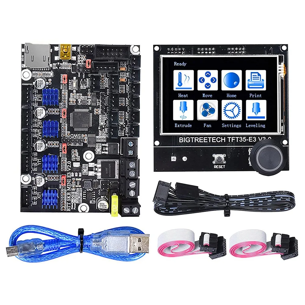 

BIGTREETECH SKR MINI E3 V2.0+TFT35 E3 V3.0 Contact Screen Motherboard Integrated TMC2209 for Ender 3 Pro Printer Cr10 Updated