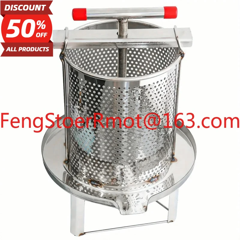 

Stainless steel press, honey press, manual wax press, commercial small juicer, fruit and vegetable juicer