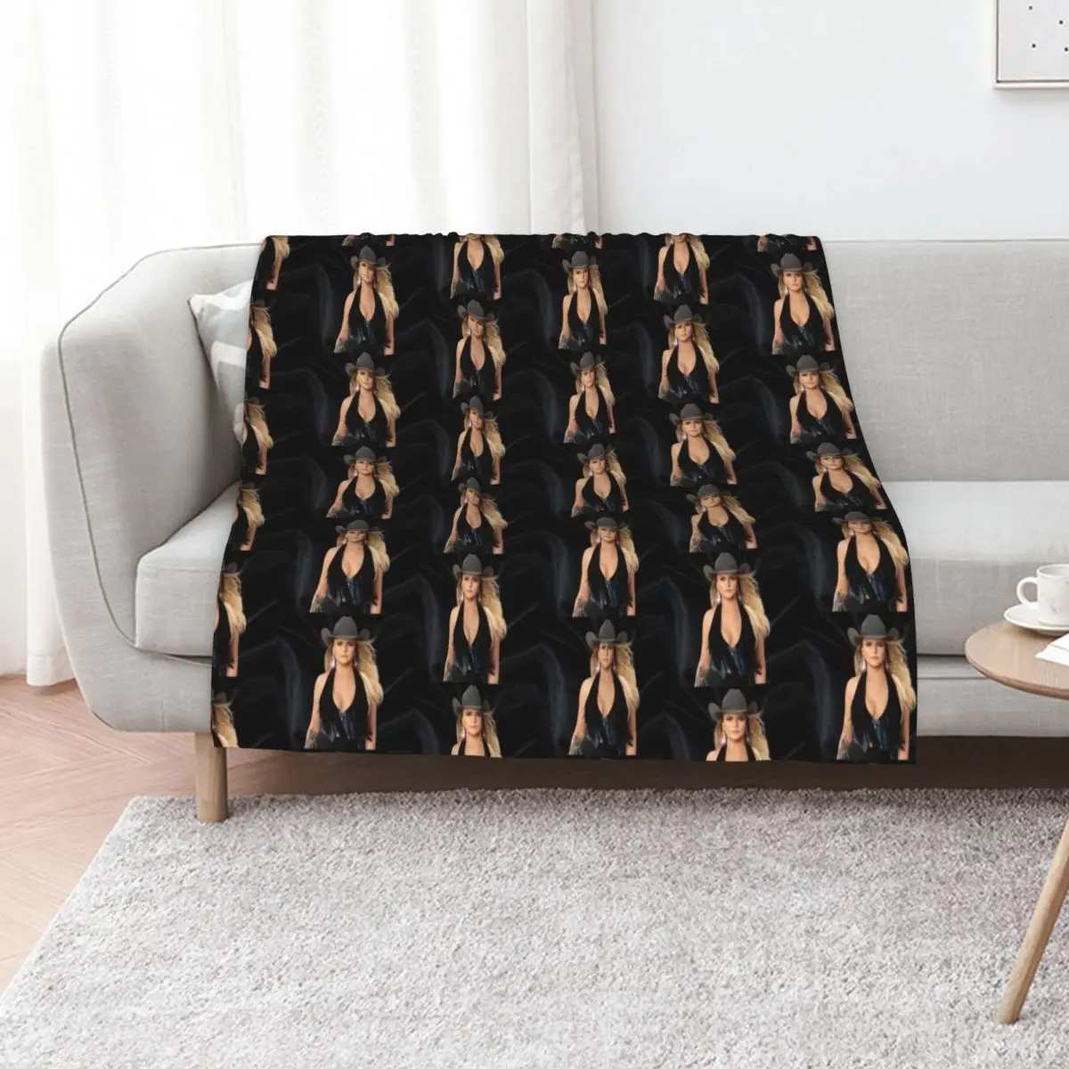 Miranda Lambert show Throw Blanket Cozy Throw Blanket Birthday Gift for Him Her