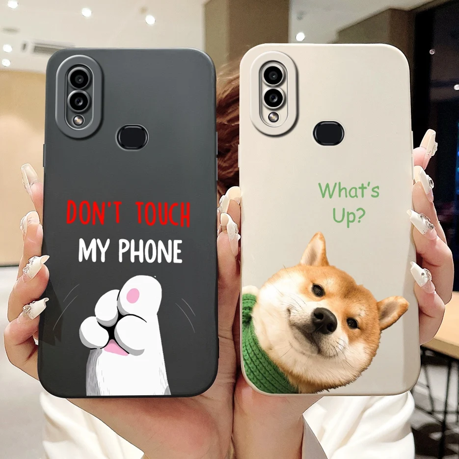 For Samsung Galaxy A10s Case SM-A105F Cute Dog Cartoon Cover Shockproof Phone Case For Samsung A10 A 20 s Galaxy A20 A20s Fundas