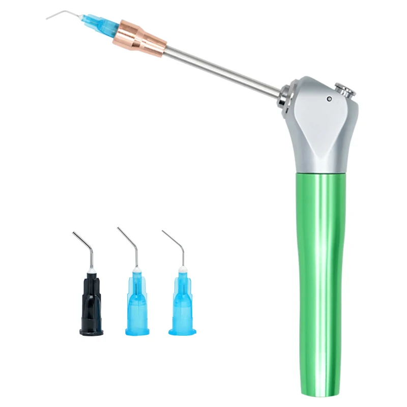 Dental Three Way Spray Golden Nozzles Tips Air Water Syringe Handpiece Nozzles Tips Tubes Dentist Instrument