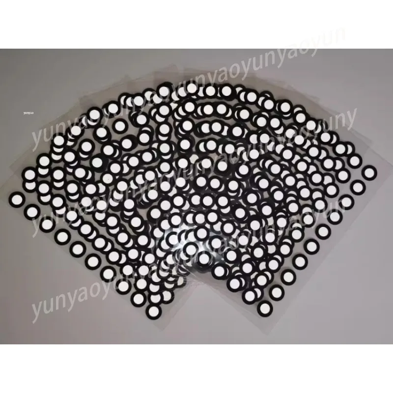 Outer 5mm Inner 3mm 10,000 Marked Non-reflective 3D Scanner Mark Dot Matte High Reflective Black Small Dot Sticker