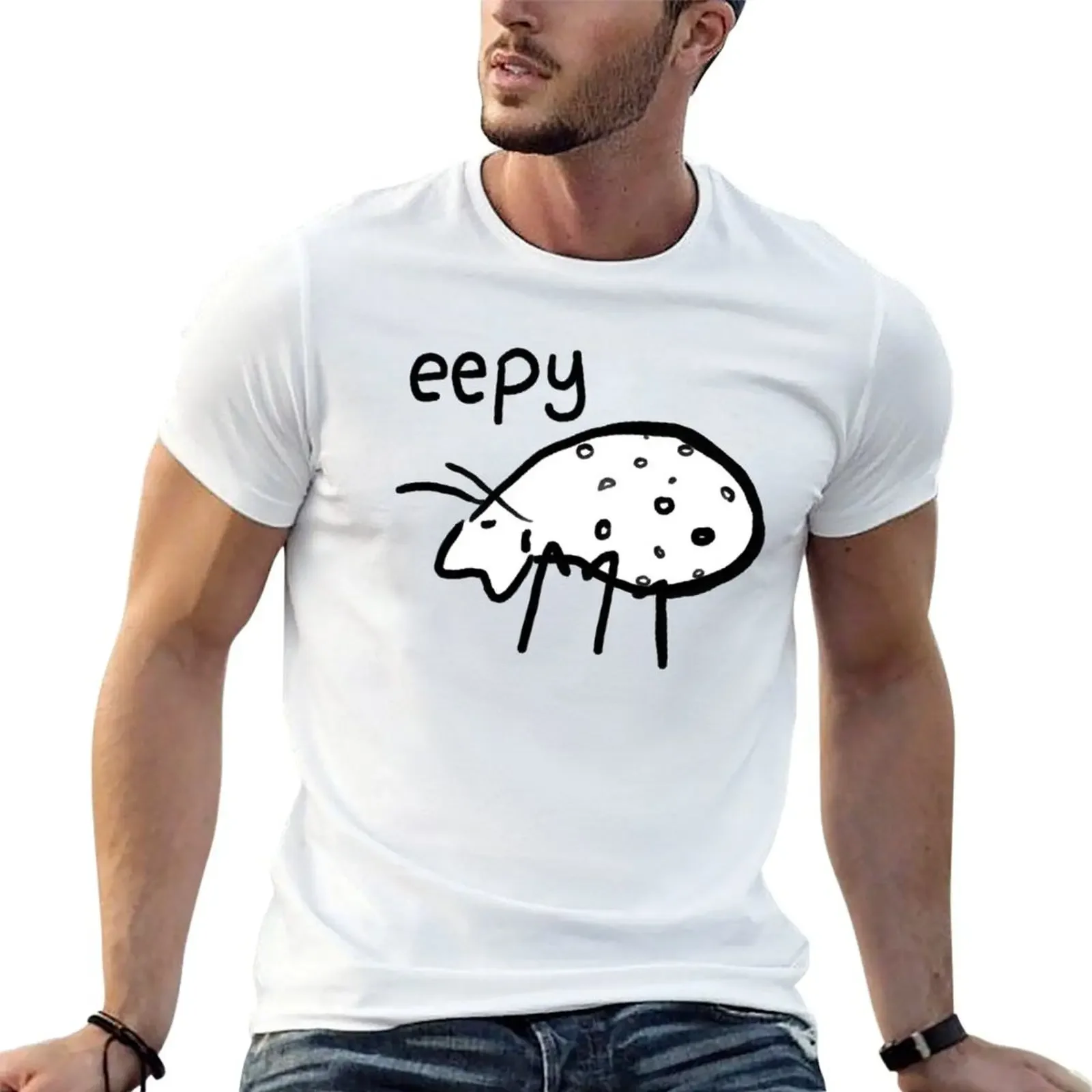 Eepy Weevil T-Shirt anime stuff vintage t shirts for men cotton