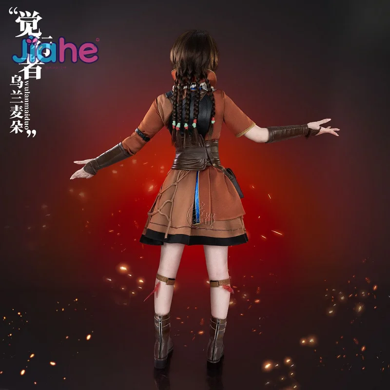 INCARNATION 2 Ulan Maiduo O despertar Cosplay Peruca Peito Bolsa de cintura conjunto de jaqueta de adereço Halloween novo uniforme de moda