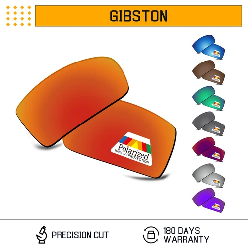 Lentes de repuesto polarizadas Bwake para montura de gafas de sol Oakley Gibston OO9449-61mm, múltiples opciones