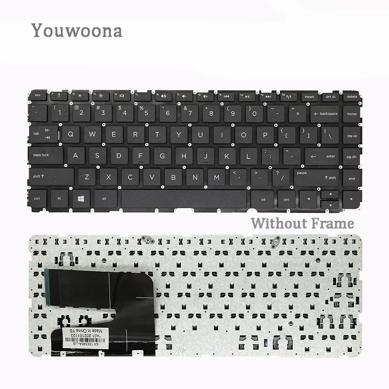 Nuevo teclado de ordenador portátil para HP 248 G1/340 G2/345 G2/240 G3 /246 G3/240 G2