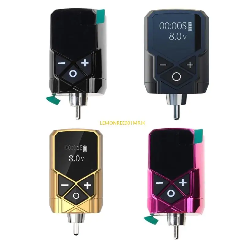 

M4YA Tattooed Wireless Battery Power Supply Cordless Tattooed Power 2400mAh with LED Display for Tattooed Pen