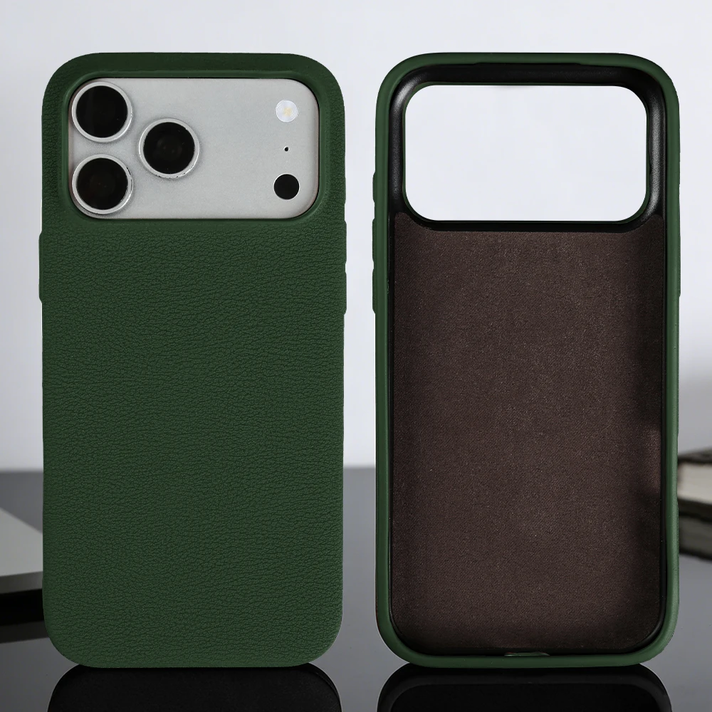 

Leather Case For iphone 17 Pro Max 16 15 14 7 8 Plus 16e 17e Air 12 13 Mini 11 X XR XS Max Phone Case Back Cover Coque Funda Bag