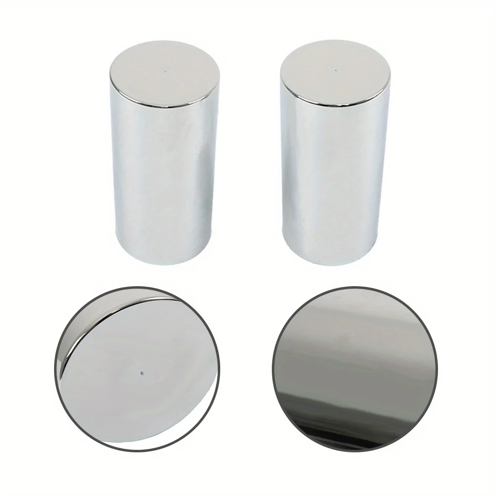 4 1/4 Chromowana Plastikowa Wysoka Nakrętka Beczkowa 33mm Gwintowana Nakrętka Łącząca Zamiennik do Ciężarówki