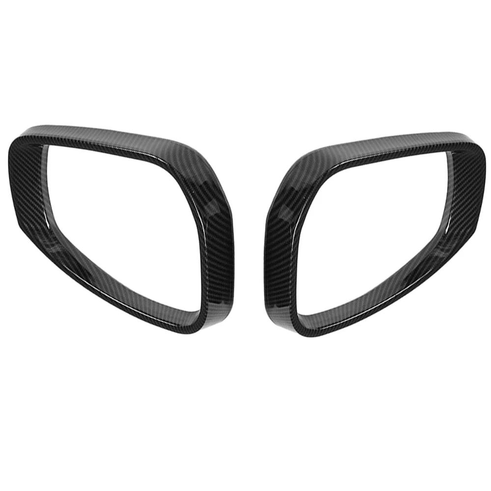 

2 шт., левое автомобильное зеркало заднего вида, дождевик для бровей, накладка, рамка, декор для Land Rover Range Rover Sport Discovery 4 5, внешняя наклейка