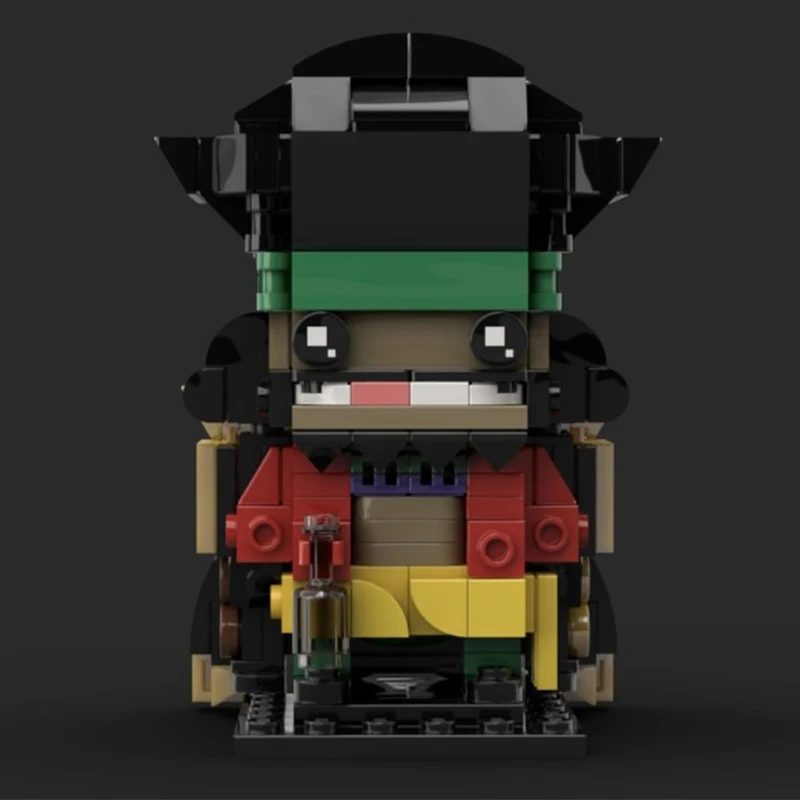 

329PCS MOC Blackbeard Building Blocks Model, Brickheadz Oness Piecess, DIY Educational Collectible for Anime Fans