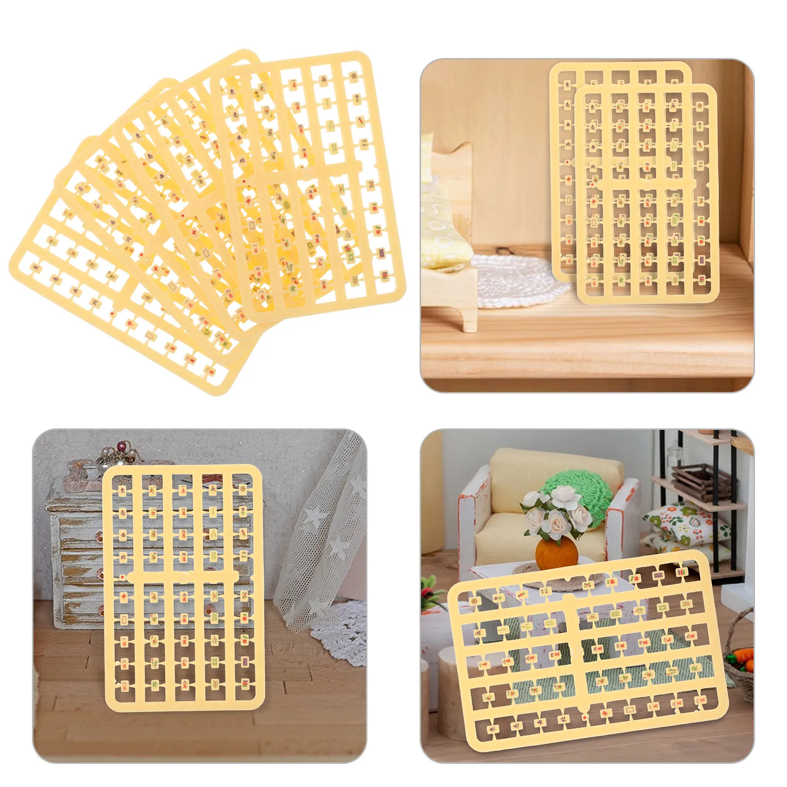 

Набор миниатюрных аксессуаров для кукольного домика: Изысканные реалистичные миниатюры для декора и украшения миниатюрных домиков своими руками