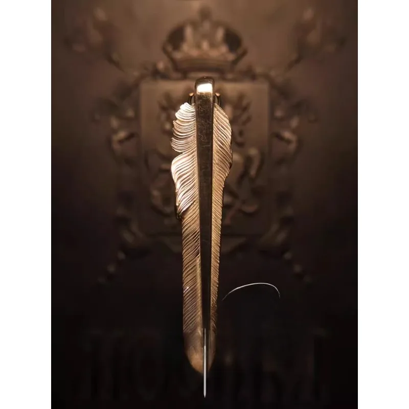 

Sword Feather Tie Clip for Gentleman's Brooch and Pendant